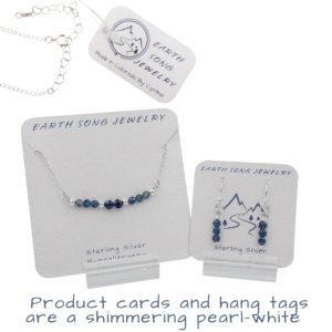 Earth Song Jewelry Wholesale Product cards hang tags 2000p