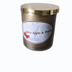 Spicy Apple and Peach Canlde