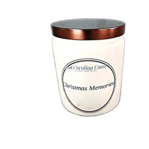 Christmas Memories candle with bronze lid