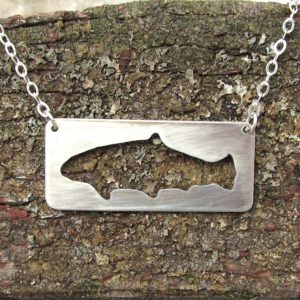 Silhoutte Fish Necklace